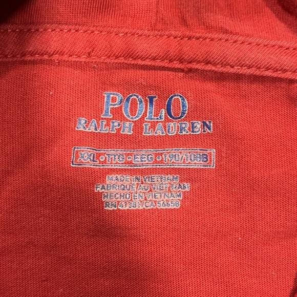 Polo Ralph Lauren Men 1967‎ Big Pony USA Flag Hoodie Long Sleeve Sweatshirt 2XL - Picture 4 of 7